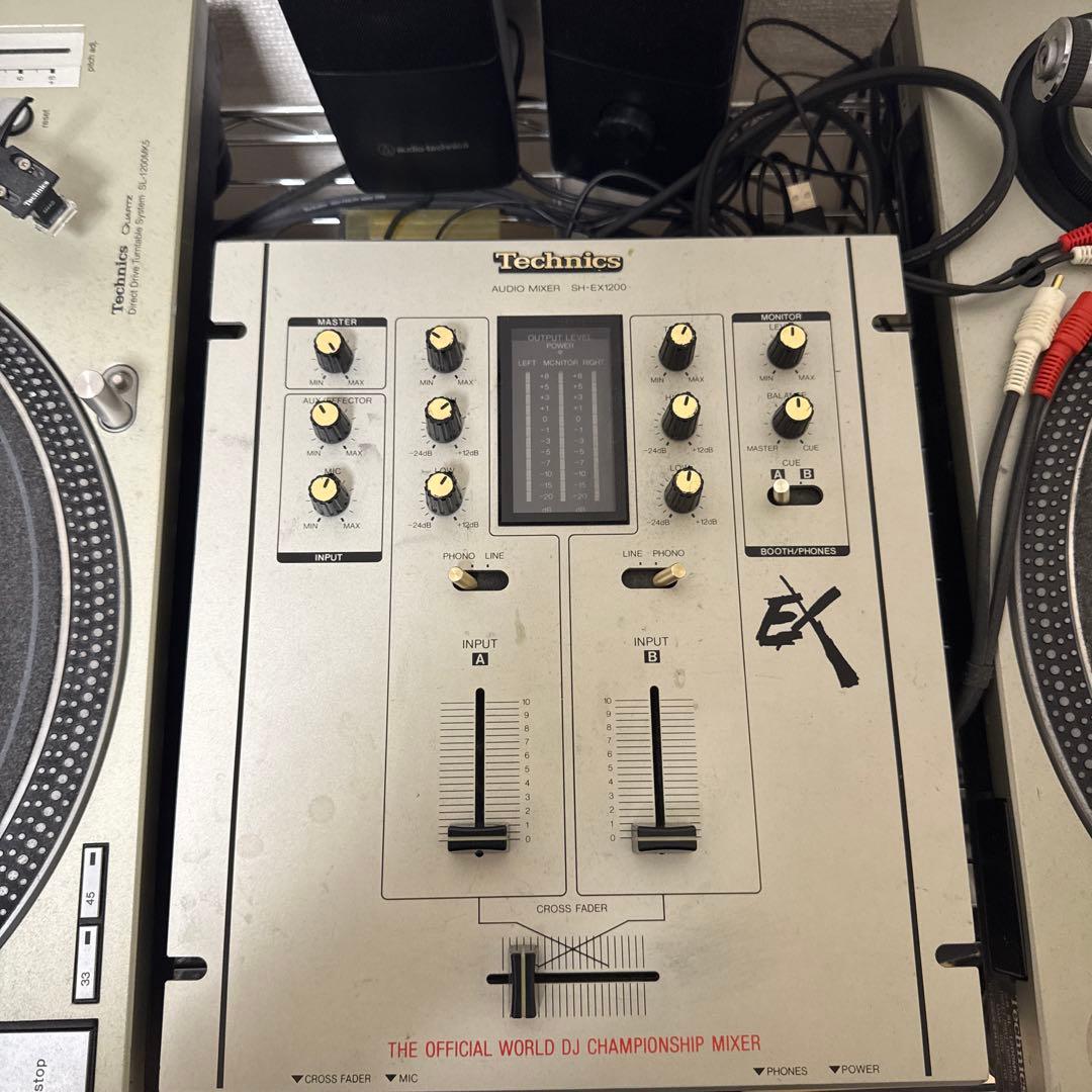 iniさん専用③Technics SH-1010 DJミキサー
