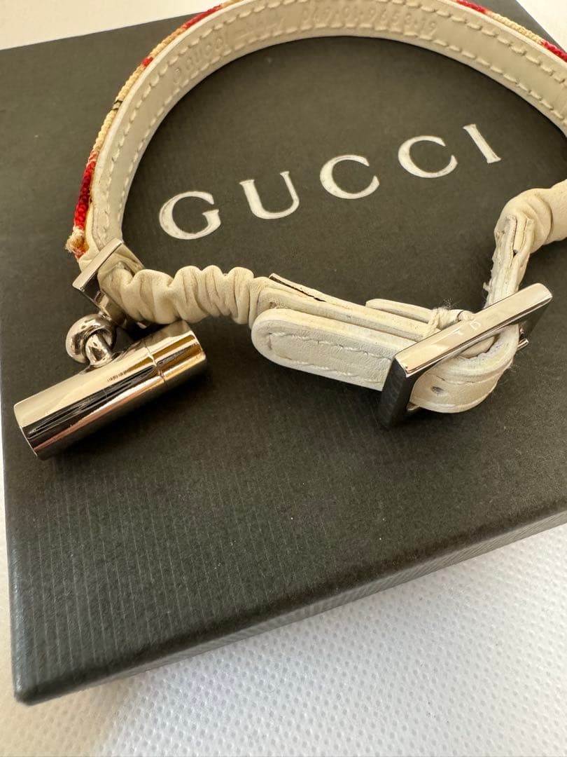 グッチ GUCCI 猫首輪 首輪 ブレスレット
