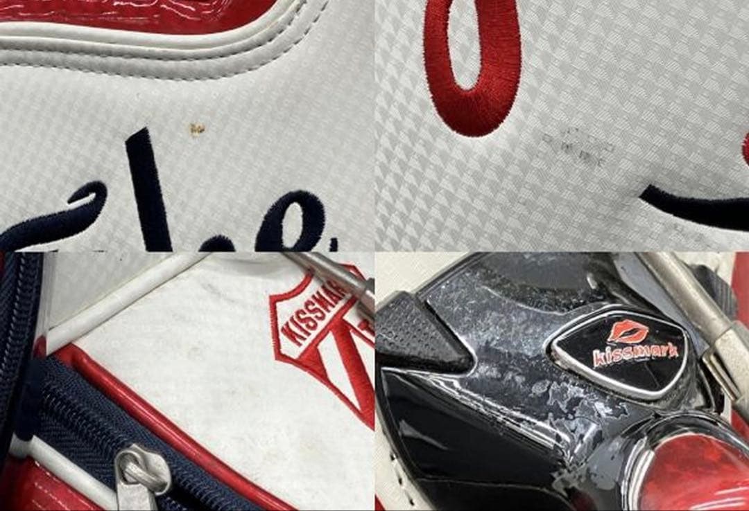 稀少品Kissmark Grab The Lucky 97 キャディバッグ9型