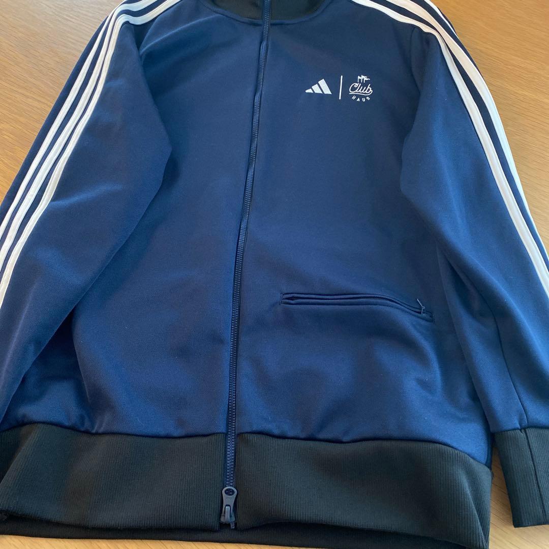 CLUB HAUS×adidasgolfネイビートラックジャケットMサイズ