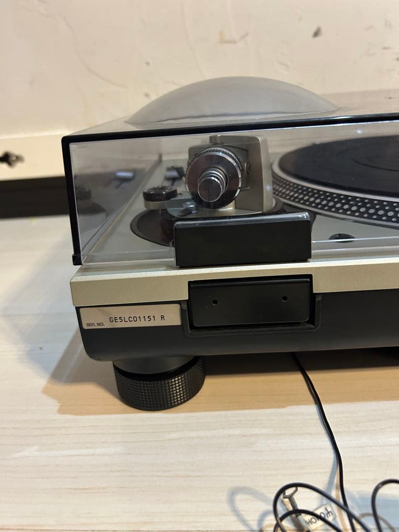 【美品】テクニクス ターンテーブル SL-1200MK5 シルバー