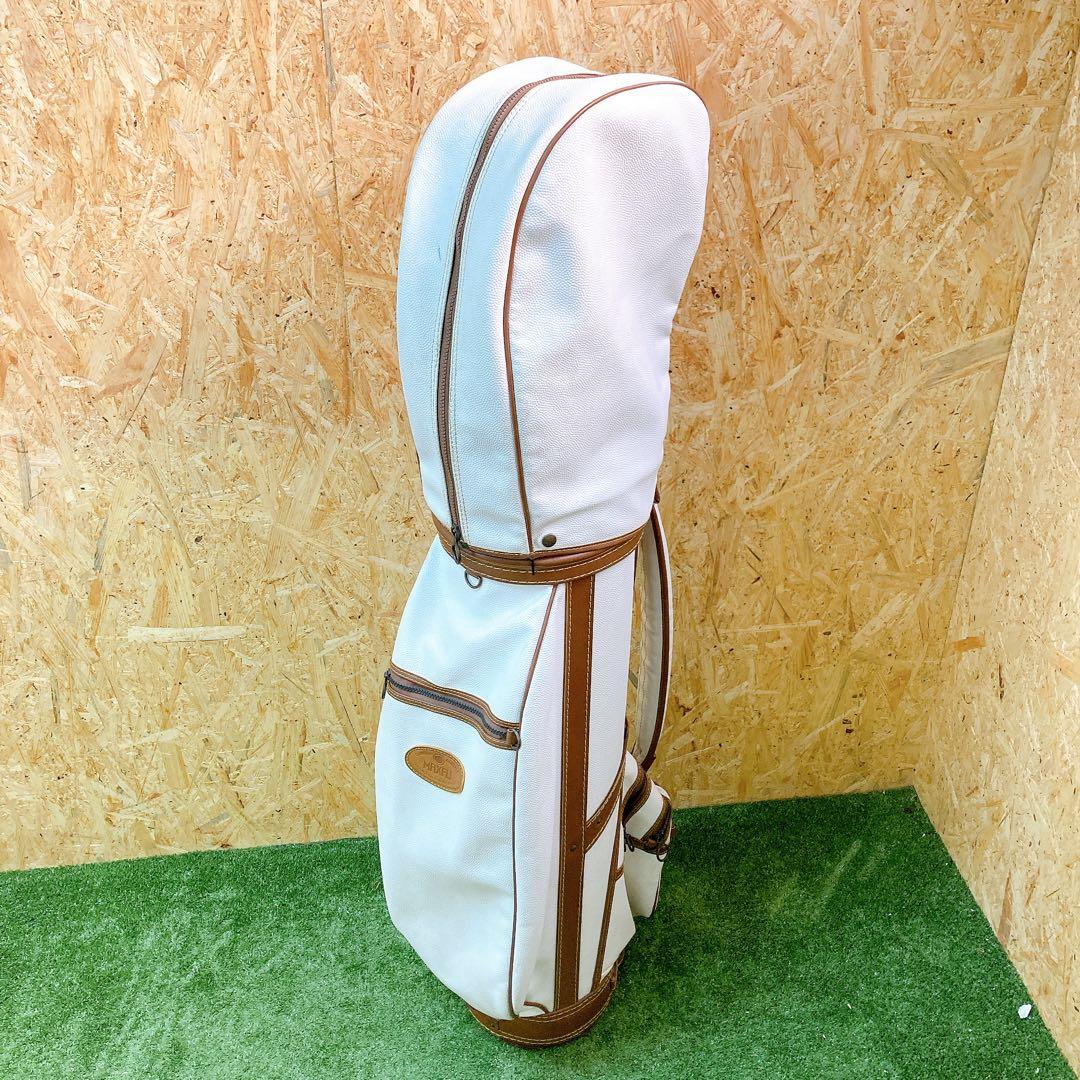 MAXFLI キャディバック　ホワイト　おまけ付き ゴルフバッグ