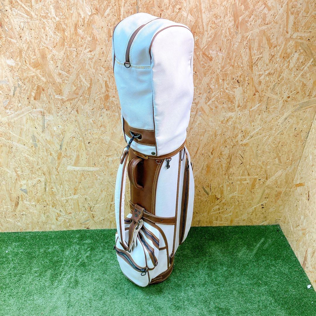 MAXFLI キャディバック　ホワイト　おまけ付き ゴルフバッグ