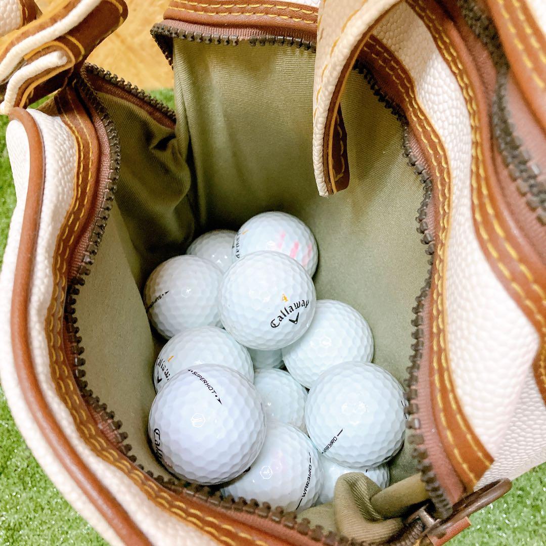 MAXFLI キャディバック　ホワイト　おまけ付き ゴルフバッグ