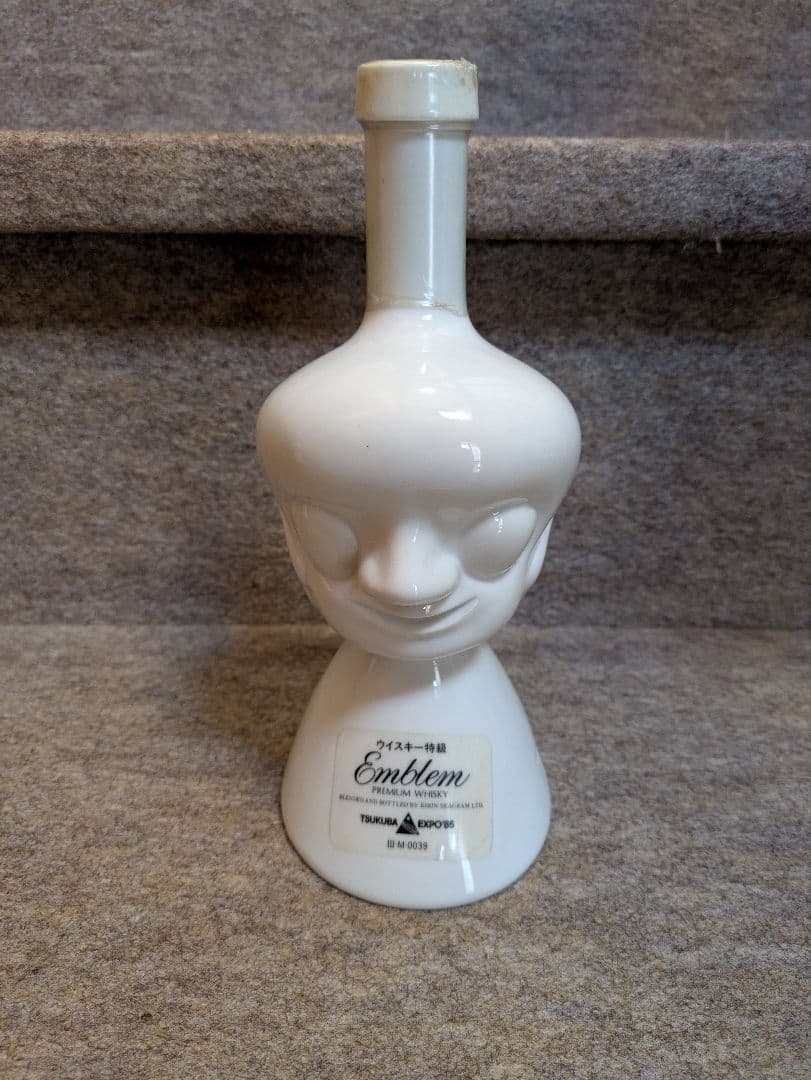 古酒 つくばEXPO85 岡本太郎人間ボトル ウイスキー&ブランデー 特級 従価