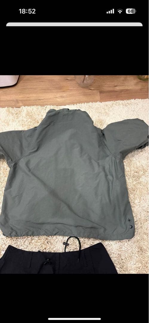 ルースイソンブラ　ドミンゴ PAA OVERSIZE ANORAK