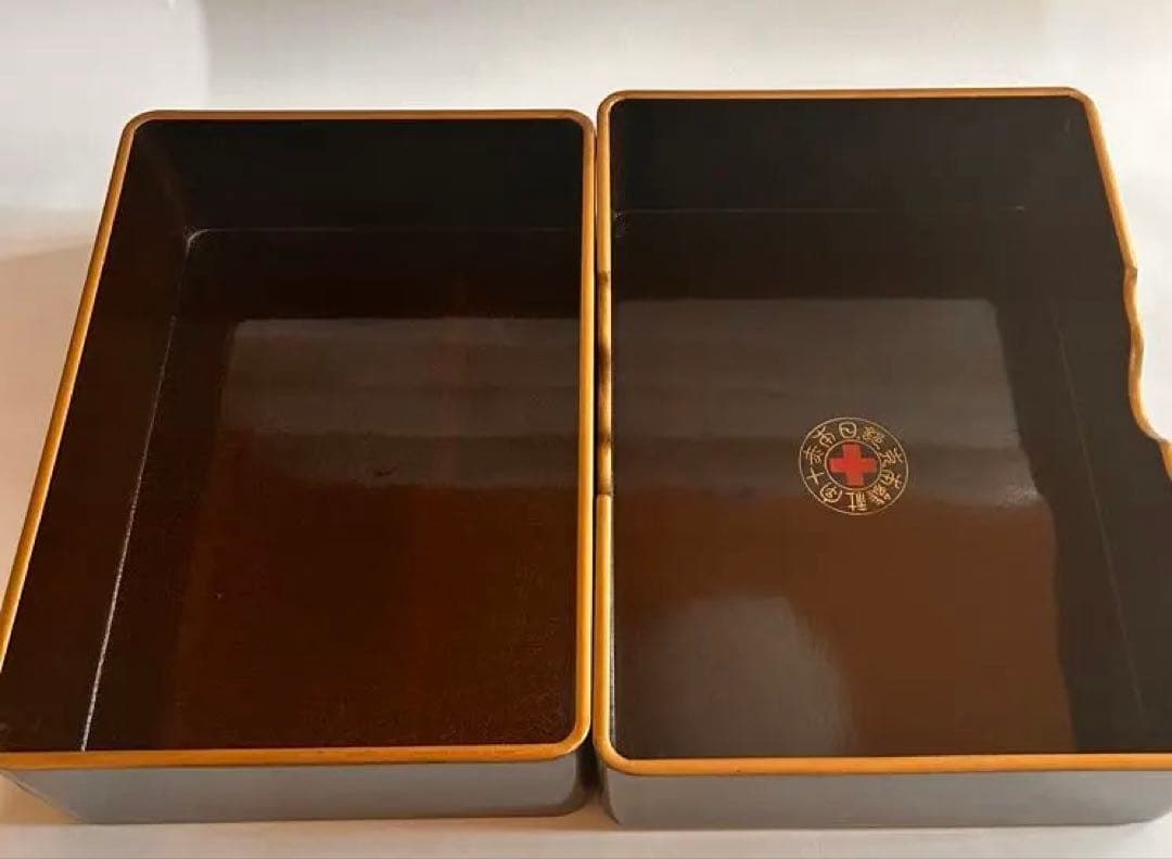 蒔絵風景画文箱