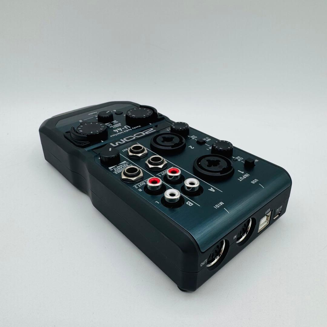 【極美品】ZOOM U-44 オーディオインターフェイス