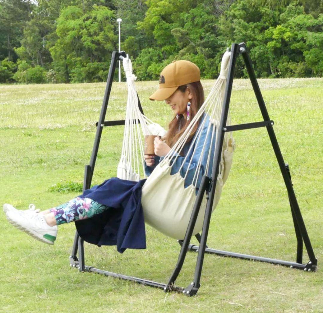 【新品未使用タグ付】 IGNIO イグニオ 3ウェイハンモック ベージュ