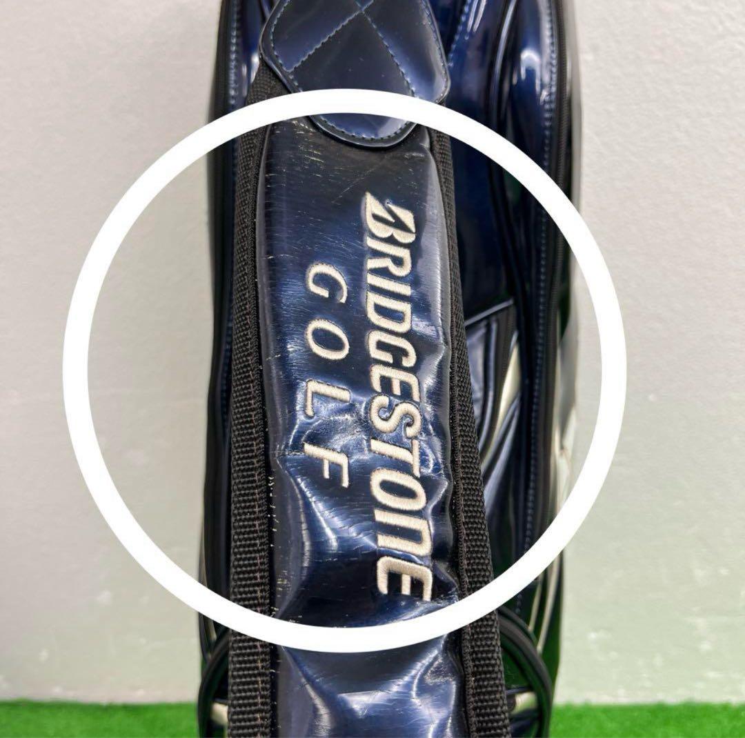 BRIDGESTONE ブリヂストン　ゴルフバッグ　キャディバッグ　9インチ