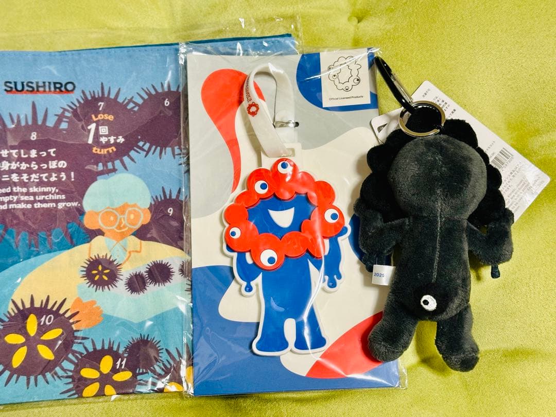 【限定品セット】新品 会場&台湾限定 大阪万博 黒ミャクミャク 立ち カラビナ