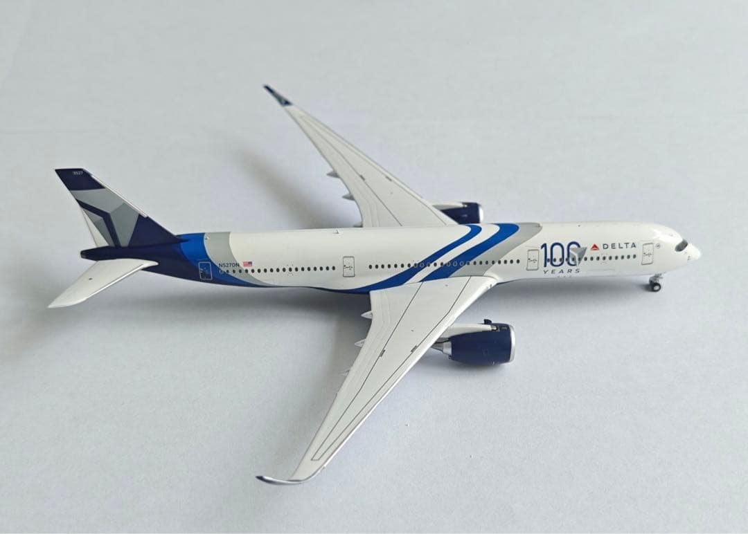 デルタ航空 A350-900 100 YEAR Special Livery