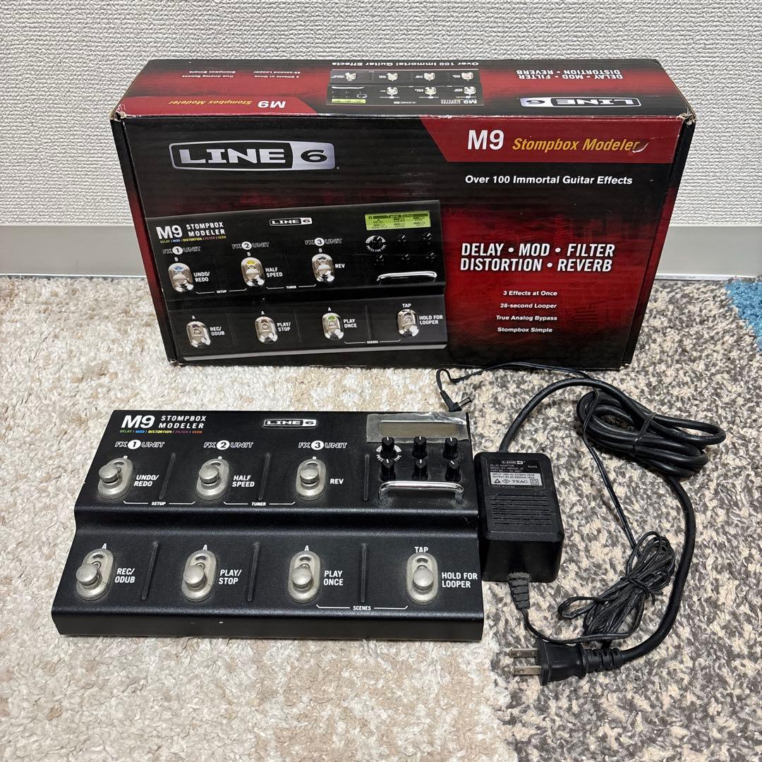 ギター LINE6 stompbox M9
