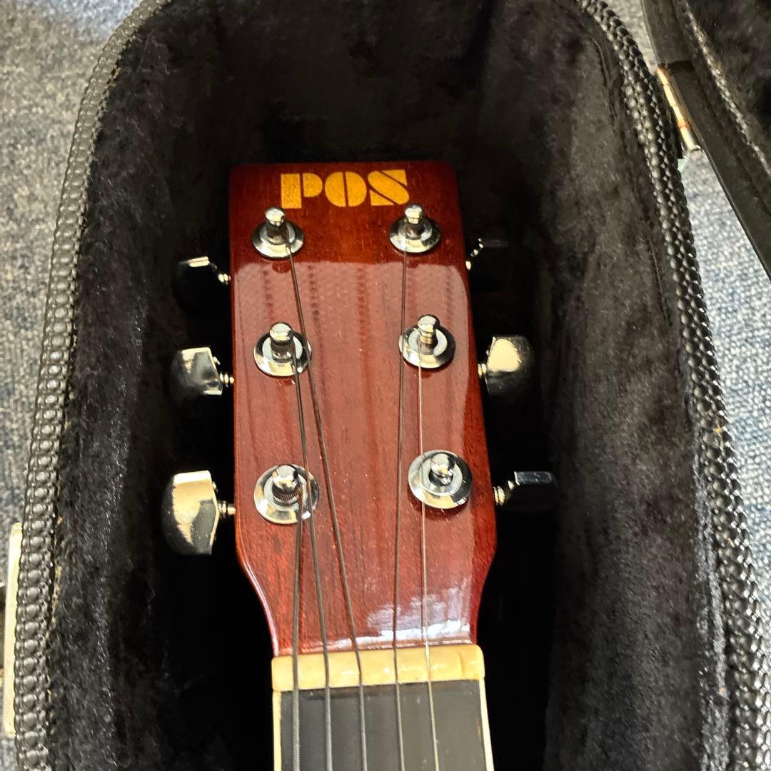 POS アコースティックギター ケース付き