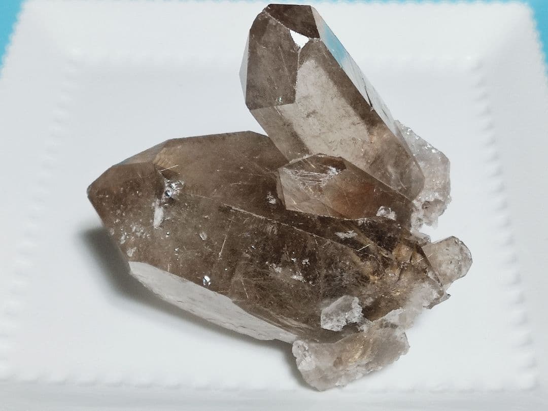 パワーストーン　天然石　ルチルクォーツ　レコードキーパー入り　399g　N377