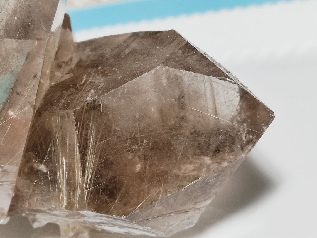 パワーストーン　天然石　ルチルクォーツ　レコードキーパー入り　399g　N377