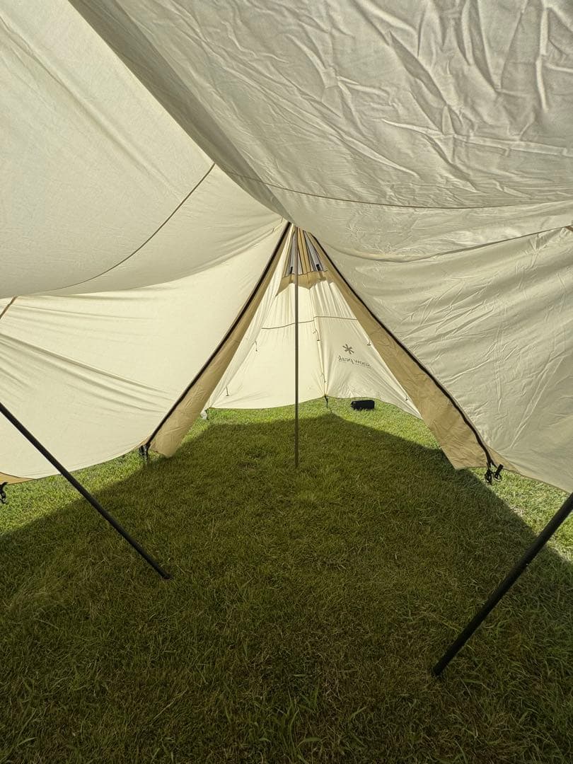 【美品】【廃盤品】 peak テント　 ランドステーションmアイボリー