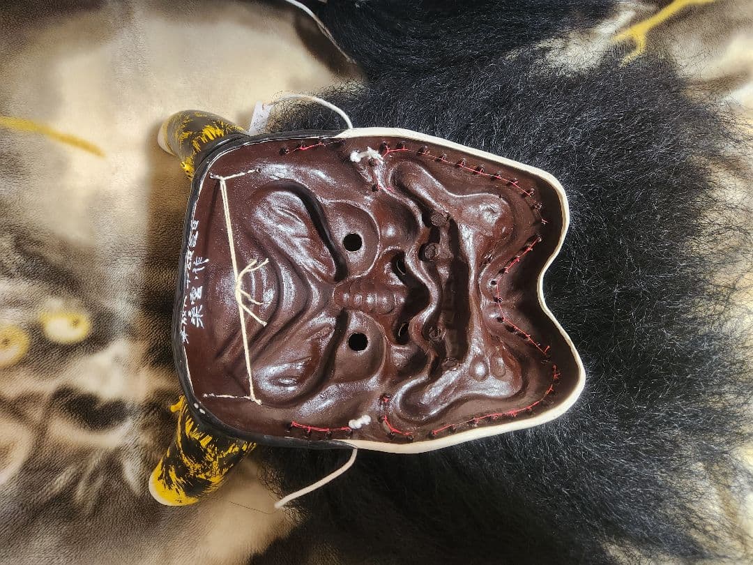 週末限定値下げ中‼️　石見神楽面　鐘馗面　疫神面　セット