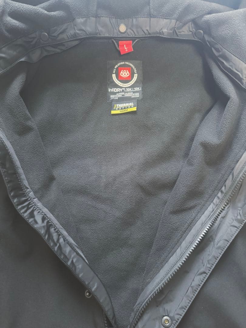 スノーボード 686 PRIMITIVE WATERPROOF COACHES JACKET