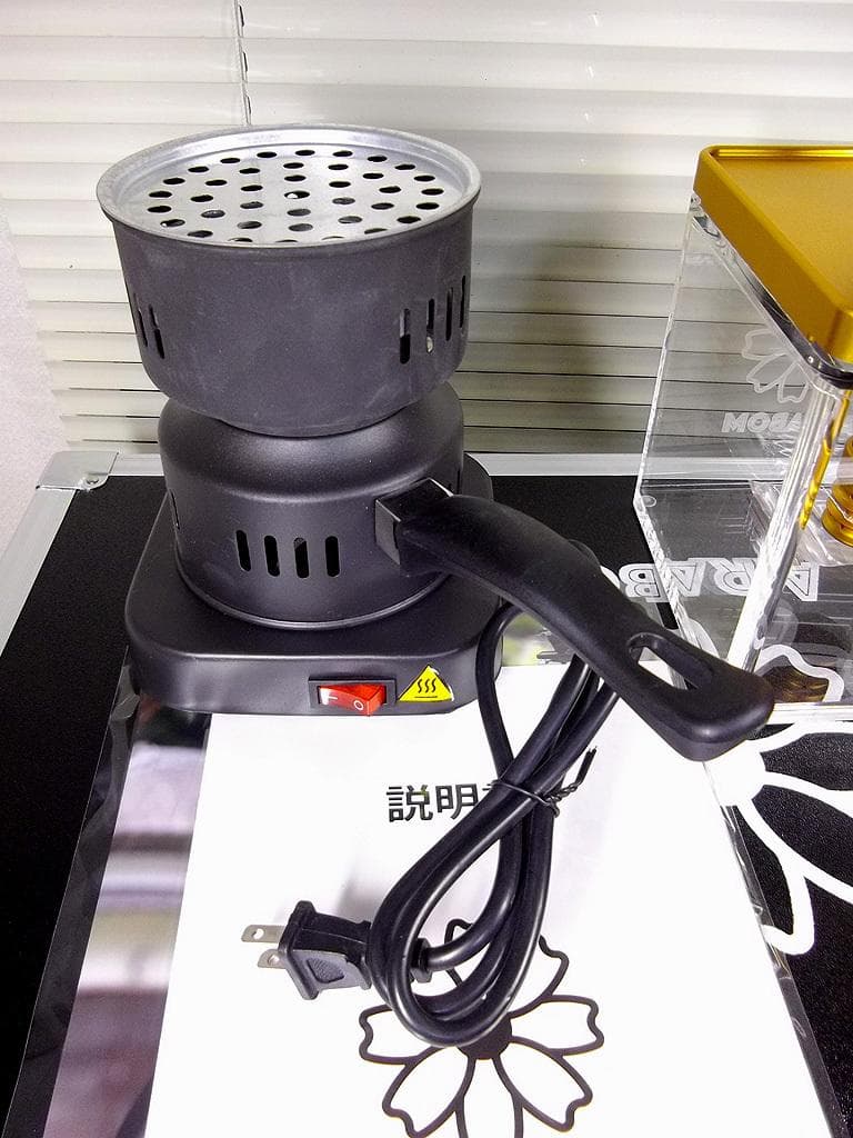 ARABOM コンパクトシーシャ 収納ボックス付きフルセット！クラウドマイクロ型