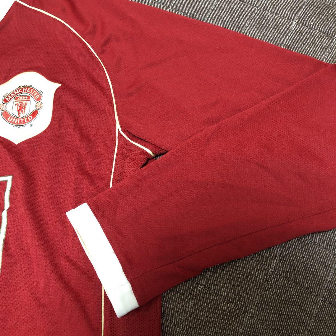 田中シェン着　マンチェスターユナイテッド　06 07 長袖　スールシャール
