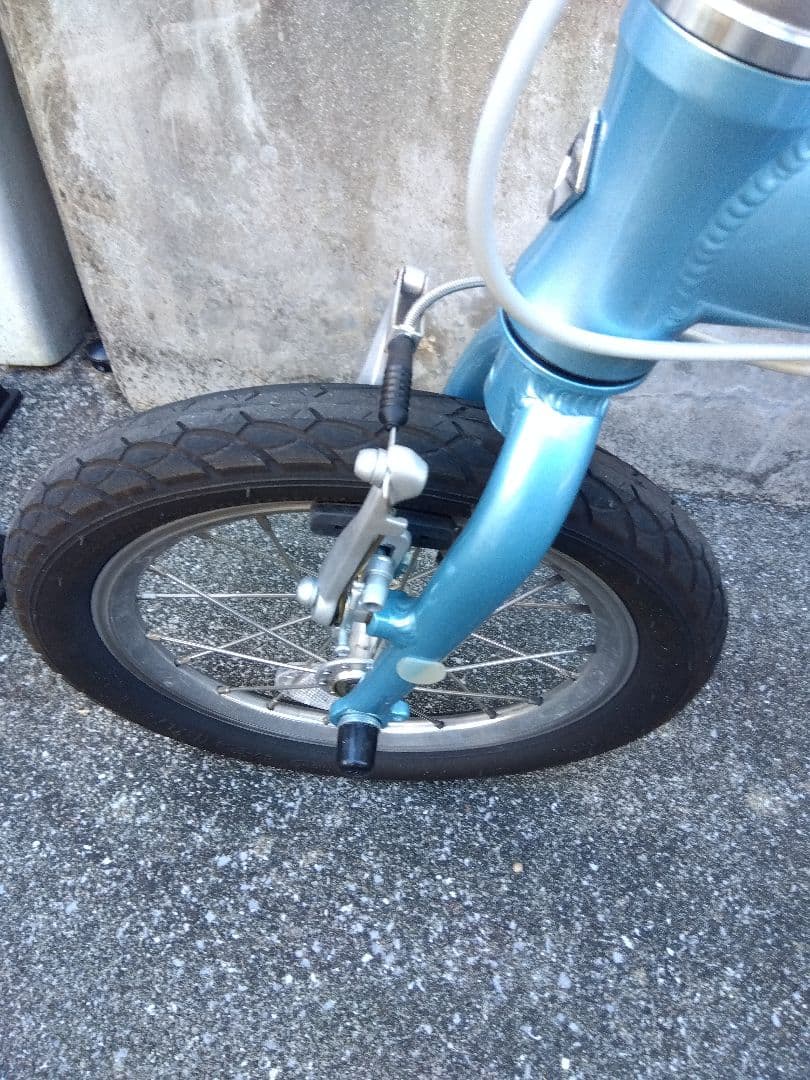 RENAULT ライト8 14インチ　折りたたみ自転車 青