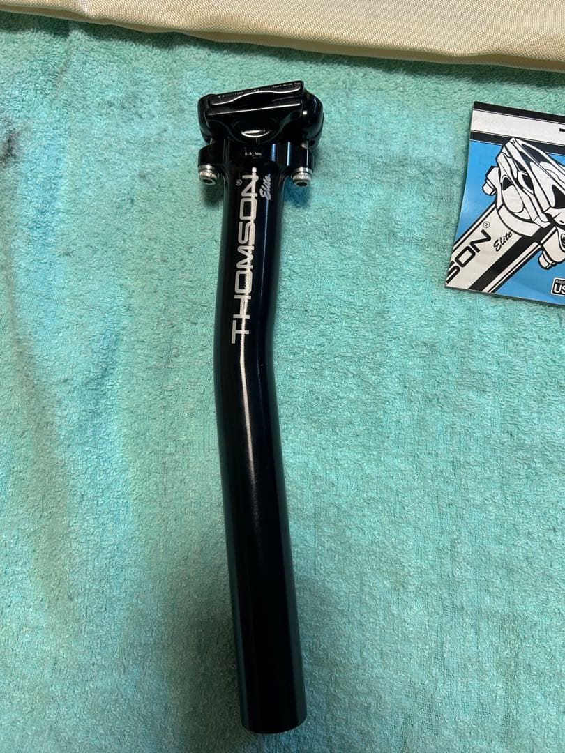 THOMSON エリート　シートポスト27.2mm ブラック 美品