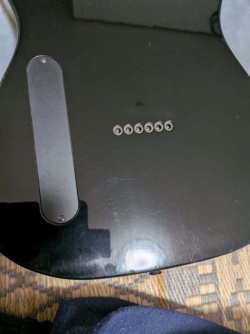 FERNANDES TEJ-70 後期型／金ロゴFGI 布袋　カーボン調Gライン