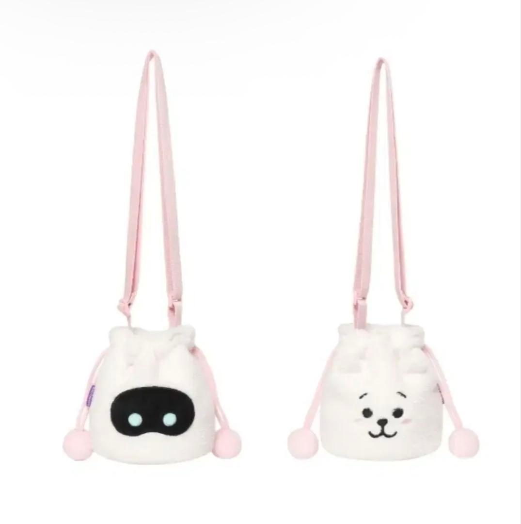 BTS JIN ジン wootteo RJ ファーポーチ　ポシェット タルソク