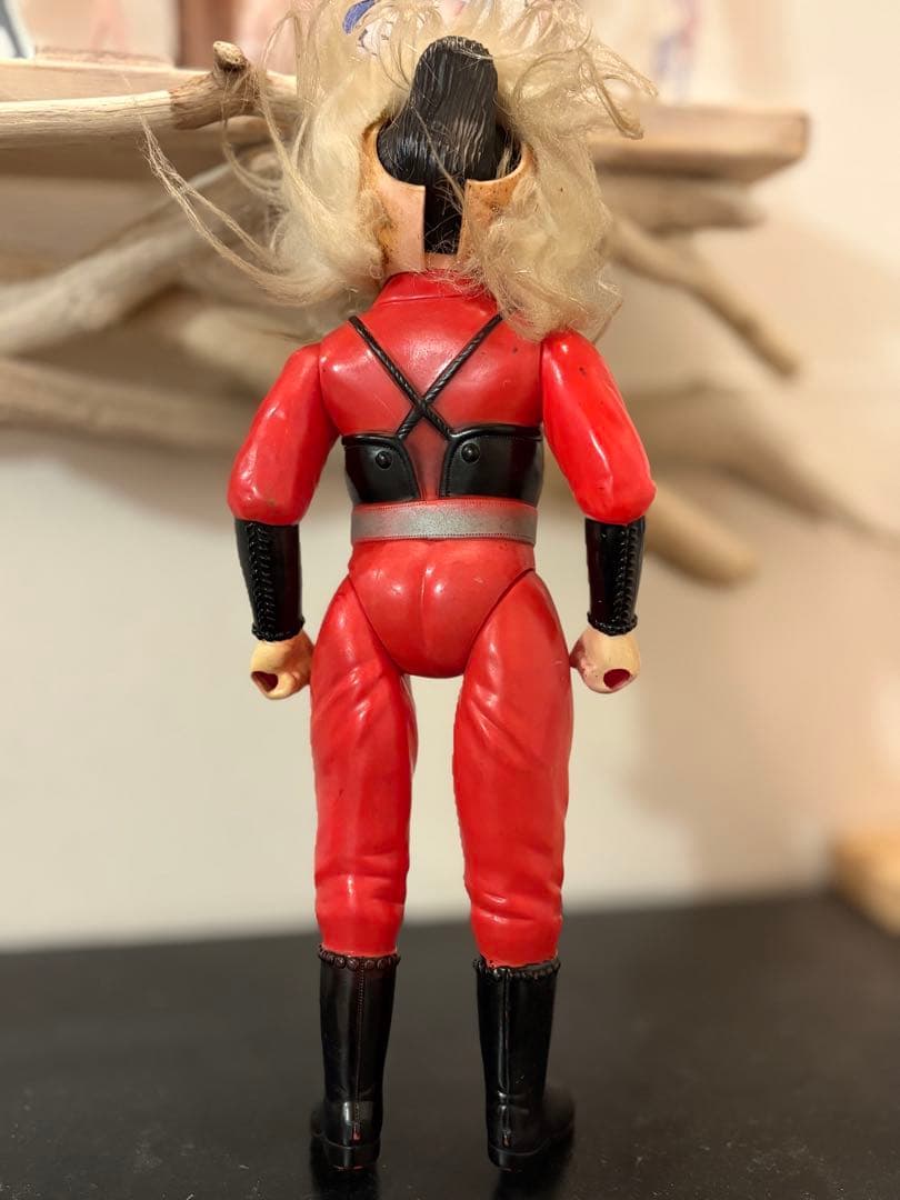 当時物 ブルマァク ライオン丸 面割れ ソフビ