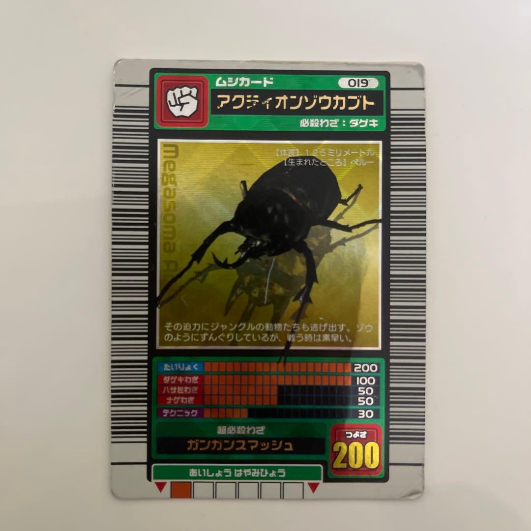 アクティオンゾウカブト 2003年春