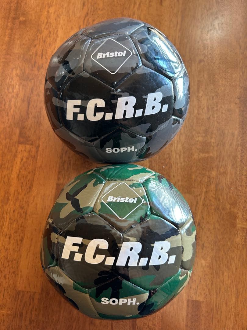 レア　F.C.Real Bristol カモフラージュ スモールサッカーボール
