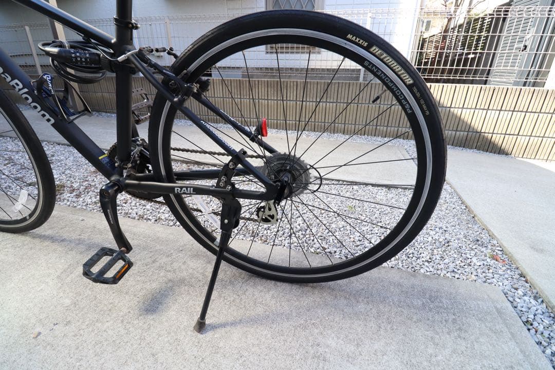 クロスバイク Khodaabloom Railactive マットブラック400