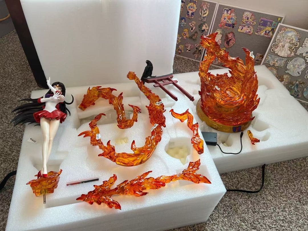 美少女戦士セーラームーン EGG 火野レイ スタチュー フィギュア