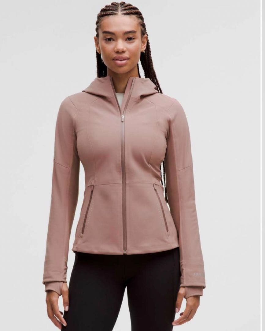 ウォーキング・ランニングウェア Lululemon CrossPerformanceJacket Rose