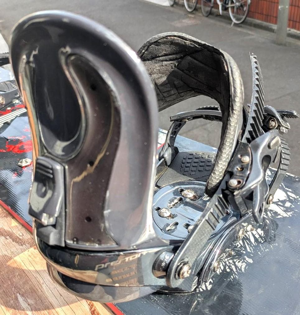 K2 スノーボード BRIGADE RIDEビィンディング付き 147cm