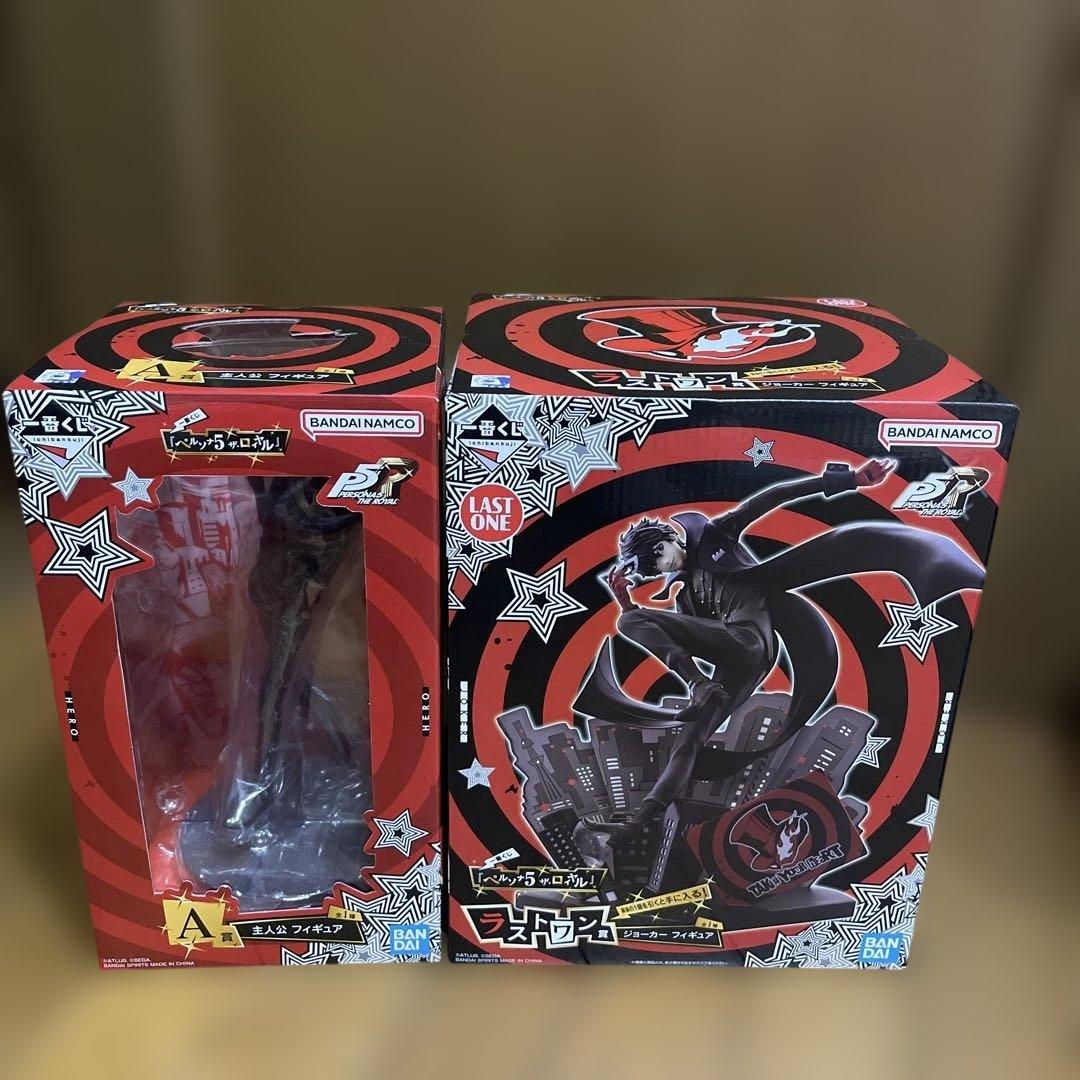 ペルソナ5ザロイヤル 一番くじ A賞 主人公 ラストワン ジョーカー フィギュア
