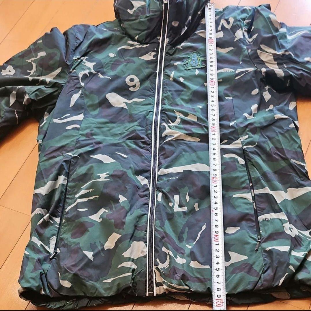 マンシングウェア　中綿ブルゾン　レディース　迷彩柄　Mサイズ