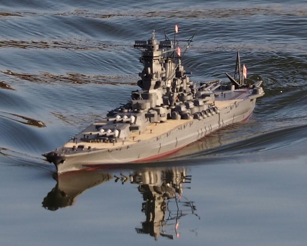 戦艦大和 ラジコン 完成品セット ①