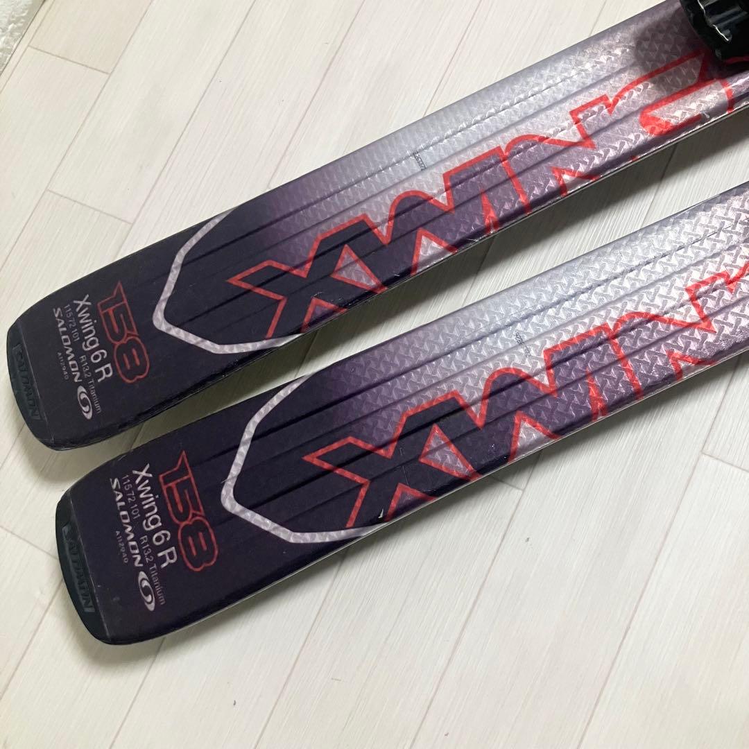 SALOMON XWING6Rサロモンスキーセット158cm/ケース ストック付
