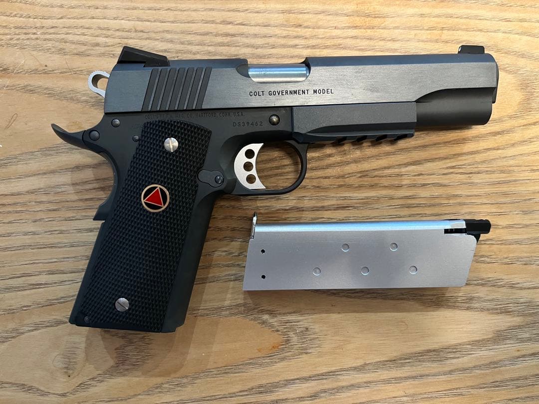 週末セール中！WA ウエスタンアームズ　コルト デルタエリート レールガン 美品