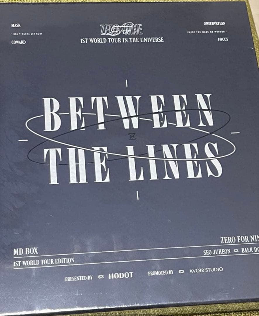 韓国BL公私は分けて!1ST WORLD TOUR EDITION MD BOX