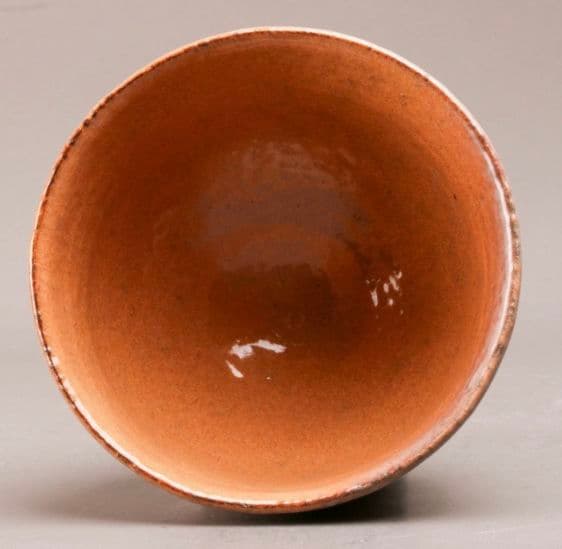 【本物保証】十五代 坂倉新兵衛 萩茶碗 仕立箱 共布 井戸茶碗　枇杷色　青井戸