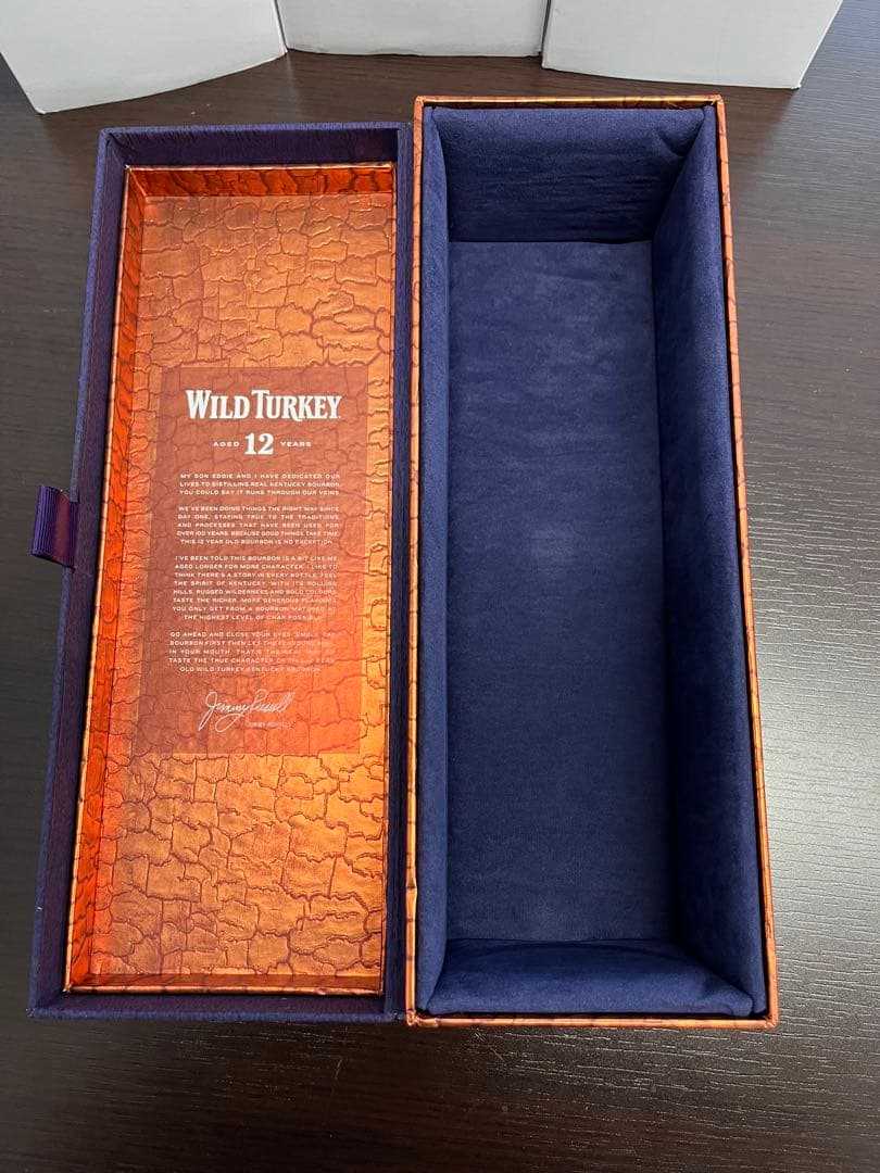 Wild Turkey 12年 4個2本セット 専用ボックス入り