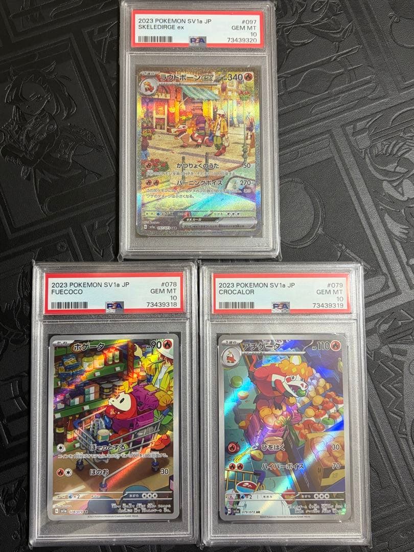 psa10 ポケモンカード ホゲータ アチゲータ ラウドボーンex 連番 進化