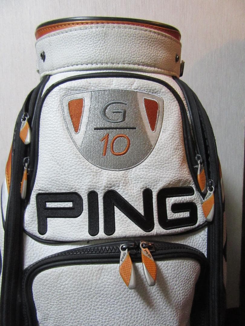 ★激レア★ピン★PING G10★3点式★ゴルフバック★白★