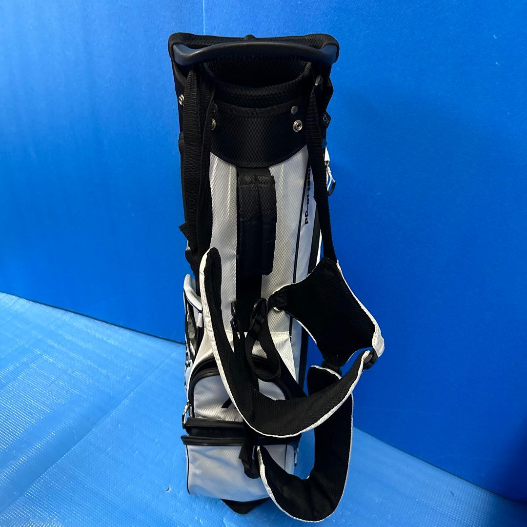 PYKES PEAK キャディバッグ ホワイト・ブラック