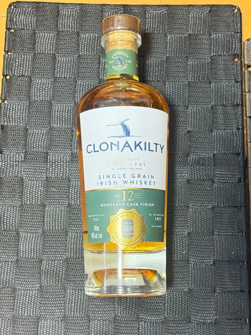 CLONAKILTY 12年 シングルグレインウイスキー
