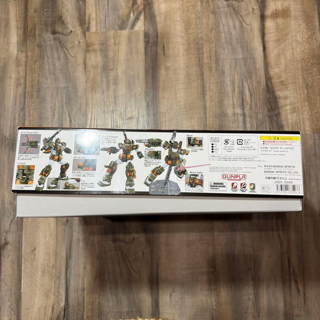 未使用品 1/100 MG フルアーマーガンダム MSV