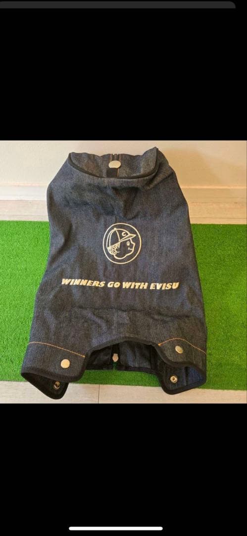 EVISU GOLF デニムキャディバッグ　8分割モデル　スタンド機能付き